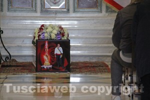 Il funerale di Marcello Sensi