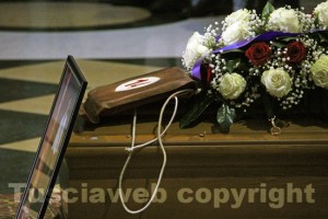 Il funerale di Marcello Sensi