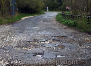 Le buche sulla Cimina 