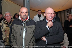 A sinistra Bruno Pagnanelli