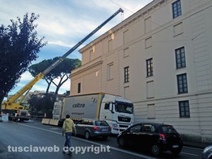 I lavori al teatro Unione