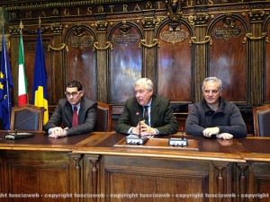Giacomo Barelli, Leonardo Michelini e Massimo Mecarini