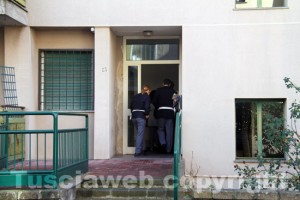 L'arrivo della polizia