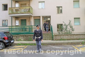 L'arrivo della polizia