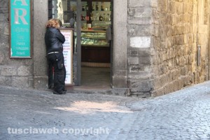 Il punto dove il ragazzo è caduto