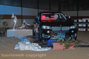 La presentazione della nuova Bmw x 5 all'Allevamento degli assi