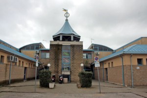 Il palazzetto dello sport di Montalto di Castro