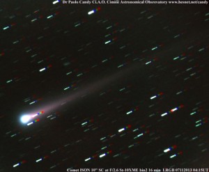 La cometa Ison