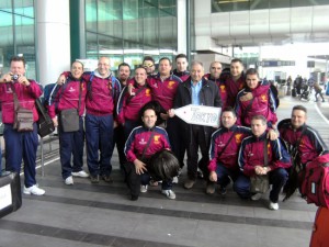 La fanfara dei bersaglieri a Fiumicino