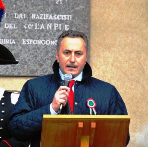 L'assessore al Demanio Alberto Blasi