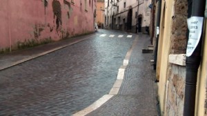 Nuova pavimentazione via XII settembre