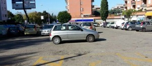 Posteggio in via Cattaneo