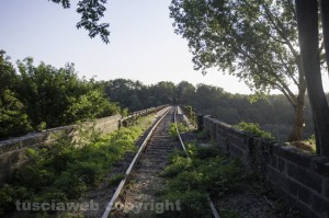 I binari di una ferrovia