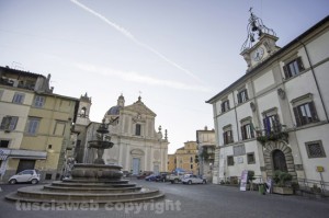Ronciglione, piazza del Comune