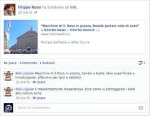 Il post di Filippo Rossi