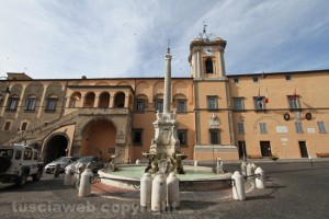 Piazza Matteotti a Tarquinia