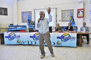 Tonino Longo, Segretario provinciale Uil scuola 
