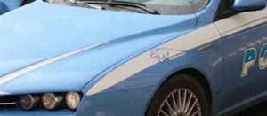 Una pattuglia della polizia