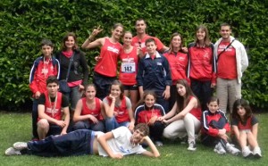Gli atleti della Zona olimpica e dell'Alto Lazio Colavene 