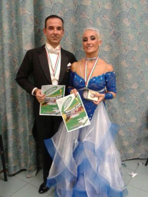 I campioni Angelo Buzzi e Alessandra