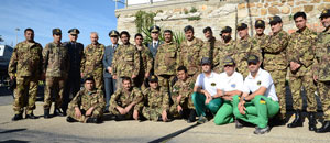 La visita della delegazione afghana