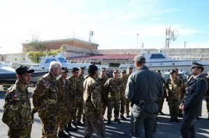 La visita della delegazione afghana