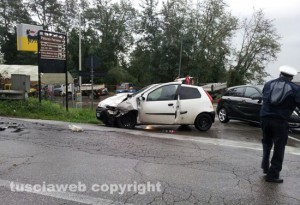 L'incidente a Caprarola