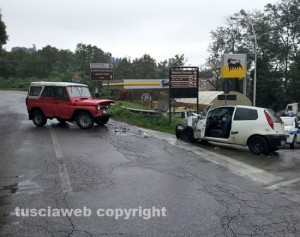 L'incidente a Caprarola