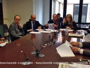 La quarta commissione in riunione