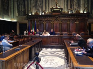 La seconda commissione in riunione