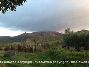 Prima neve sui Cimini 