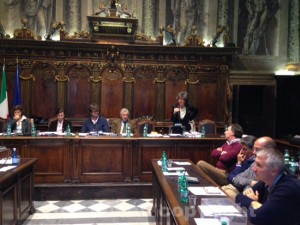 La seduta del consiglio comunale