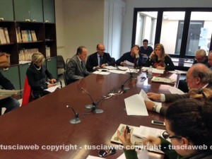 La quarta commissione in riunione