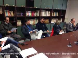 La quarta commissione in riunione