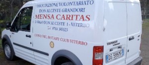Il furgone donato alla Caritas diocesana