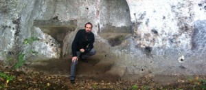 Il sindaco Maurizio Gregori alla gotta di San Salvatore