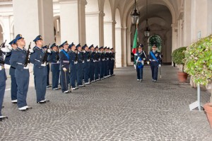 Gli allievi marescialli di guardia al Quirinale