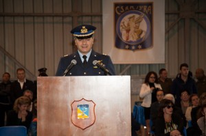 Il discorso del comandante Rovazzani