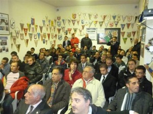 La sala della sezione arbitri di Viterbo