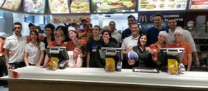 Basket day al McDonald's