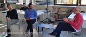 Claudio D'Angeli, Marco De Carolis e Massimiliano Capo