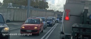 Traffico in tilt