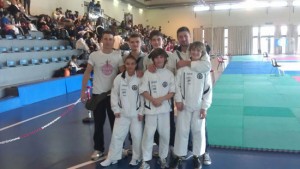 La squadra di judo under 14 di Canino