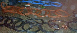 Matasse di rame rubate