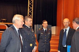 Il sindaco Michelini con il rettore Ruggieri
