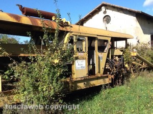 La linea ferroviaria nel degrado