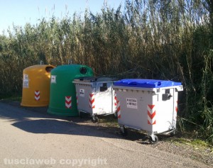 Cassonetti differenziata