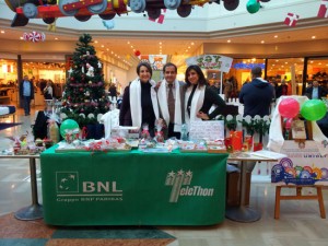 La raccolta fondi Bnl per Telethon