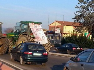 La manifestazione dei Forconi