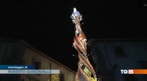 Fiore del Cielo, il servizio del Tg5